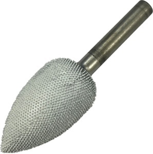 Biax sculptura lemn SABURR - cap flacara, tija Ø6 mm, 35 x 19 mm - Img 2