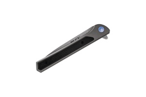 Briceag de buzunar Buck Cavalier 0264GYS-B, otel 7Cr, maner titan si fibra de carbon - Img 3