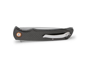 Briceag de buzunar Buck Haxby 0259CFS-B, otel 7Cr, maner fibra de carbon G10, flipper - Img 6