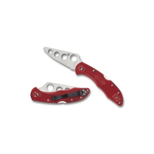 Briceag Delica® 4 FRN Red Trainer, Spyderco - Img 6