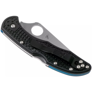 Briceag Delica® 4 Lightweight Thin Blue Line, Spyderco - Img 3