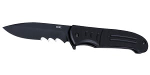 Briceag Ignitor Assisted Black w/Veff Serrations, CRKT - Img 2