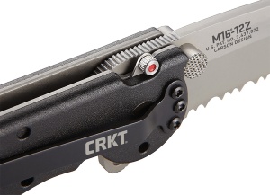Briceag M16-12Z Tanto w/Triple Point Serrations, CRKT - Img 2