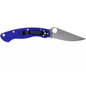 Briceag Military™ Model G-10 Dark Blue CPM S110V, Spyderco - Img 9