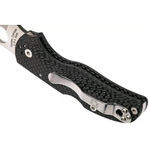 Briceag Native® 5 Fluted Carbon Fiber CPM S90V, Spyderco - Img 4