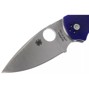 Briceag Native® 5 G-10 Dark Blue CPM S110V, Spyderco - Img 2