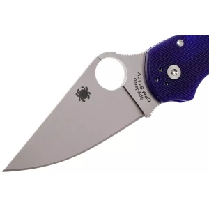 Briceag Para™ 3 G-10 Dark Blue CPM S110V, Spyderco - Img 2