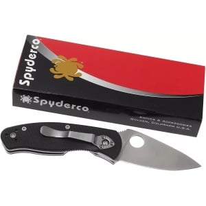 Briceag Persistence™ G-10 Black, Spyderco - Img 7