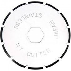 BS-28P Set 2 lame cutter rotativ, taiere perforata -28mm, NT Cutter - Img 2