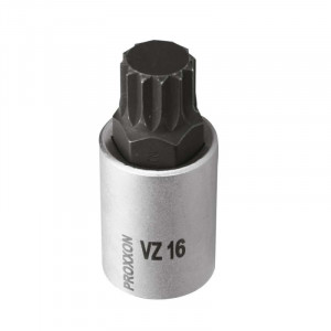 Cheie spline, VZ16, XZN16, M16, Proxxon 23328, 1/2", lungime 55mm - Img 2
