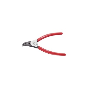 Cleste pentru sigurante Basic 140mm, cu arc, varf îndoit 90°, Wiha - Img 1