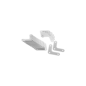 Colțare metalice perforate 70x70x28 mm, pachet 20 bucăți