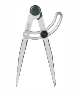 Compas mecanic cu aripa de blocare 150-300 mm