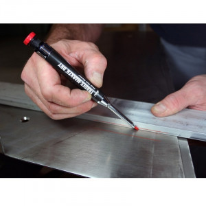 Creion cu mina pentru marcaje sudura si in locuri greu accesibile, Trades-Marker® Dry, Markal - Img 3