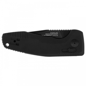 Cutit automat SOG TAC AU Compact 15-38-09-57, lama Drop Point Cryo D2, AU-XR Lock, maner din aluminiu, Tactical EDC Knife - Img 7