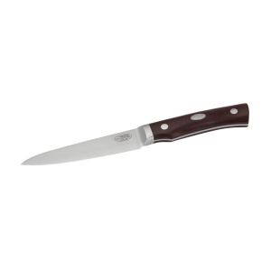 Cutit de bucatarie Fallkniven Sierra CMT Lam. CoS Maroon Micarta 115 mm