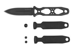 Cutit lama fixa SOG Pentagon FX - Covert - Blackout - Img 8