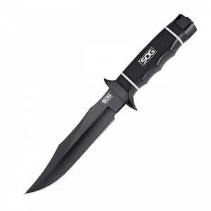 Cutit neck knife SOG Instinct Mini G10 Satin, otel 5Cr15MoV, lama Drop Point 48 mm - Img 14