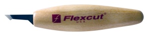 Cutit oblic pentru detalii fine de sculptura KN31, Flexcut