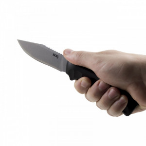 Cutit outdoor SOG Ace, otel 7Cr17MoV, lama Clip Point 97 mm - Img 13