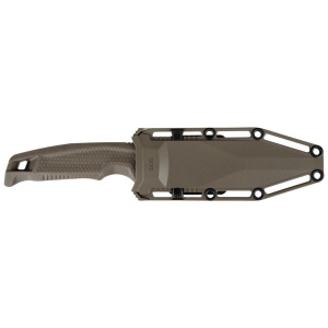 Cutit tactic SOG Recondo FX FDE Serrated, otel CRYO 440C, lama partial zimtata 117 mm - Img 7