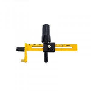 Cutter compas pentru taiere circulara OLFA CMP-1 Japonia, diametru 1 - 15 cm - Img 2