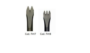 Dalti sculptura piatra pentru ciocan pneumatic , 7 mm, Milani Utensili