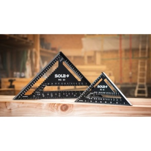 Echer tamplarie/dulgherie 30 cm, SOLA - Img 12