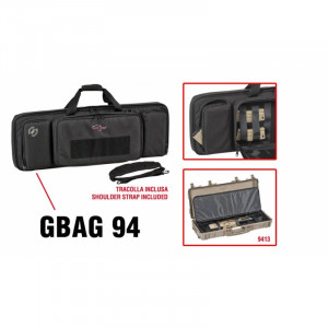 Geanta/husa speciala arme valiza protectie, 9413, 9433, 940 x 300 x 110 mm, Explorer cases - Img 2