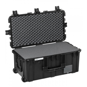 Geanta/ Valiza protectie cu burete pretaiat, roti si maner telescopic, 7635HL, 832 x 466 x 369 mm, Explorer cases