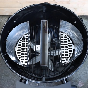 Kit cosuri de carbuni si jgheab apa Slow ’N Sear FireBaskets SNS Grills - Img 2