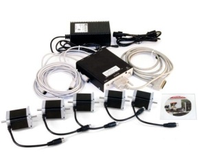Kit upgrade pachet freza si strung CNC, cu motoare pas cu pas de cuplu mare, Sherline - Img 3