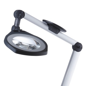 Lampa de lucru profesionala LENSLED II cu lupa, cu braț articulat reglabil, cu lentila bifocala - Img 12