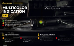 Lanterna EDC Armytek Prime C2 Pro Max Warm 4000 lm cu acumulator 21700 inclus - Img 13