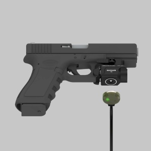 Lanterna tactica Armytek Buckler M1 White 700 lm pentru pistol, cu montura Glock si Picatinny - Img 3
