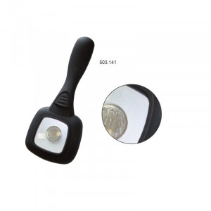 Lupa cu iluminare 6 LED-uri pentru modelism/hobby - Img 2