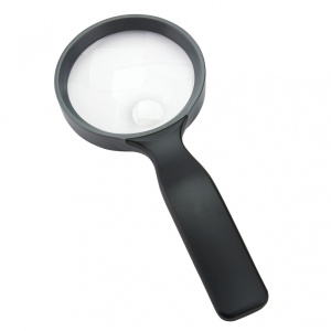 Lupa de mana Seria Rimmed putere 2x/4.5x cu lentile acrilice - Carson - Img 1
