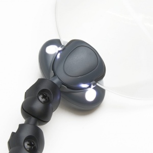Lupa hands-free Attach-A-Mag, putere 2x cu baza de fixare, Carson - Img 2