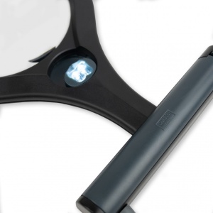 Lupa hands-free LumiCraft, putere 2x/4x cu leduri - Carson - Img 3
