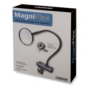 Lupa hands-free MagniFlex, putere 2x/3.5x cu clema de mas - Carson - Img 6