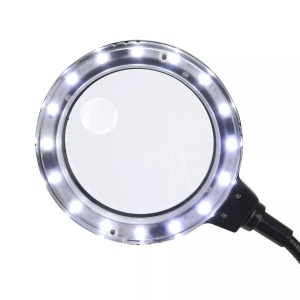 Lupa pentru statie de lipire SolderMag, putere 1.75x cu LED - Carson - Img 2