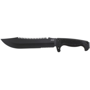 Maceta SOG Jungle Primitive, otel 8Cr13MoV, lama 241 mm