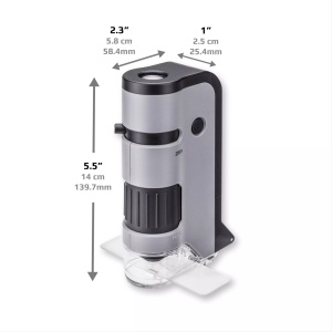 Microscop MicroFlip de buzunar Carson, cu LED-uri UV - Img 3