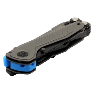 Multitool SOG Flash MT Urban Gray & Cyan, 7 functii, lama CRYO D2, deschidere asistata - Img 4