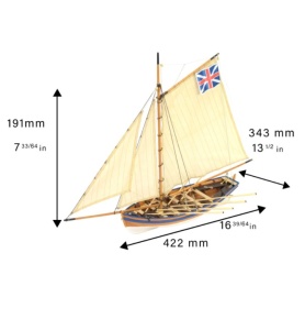 Navomodel HMS Bounty's Jolly Boat, scara 1:25 - Artesania Latina - Img 3