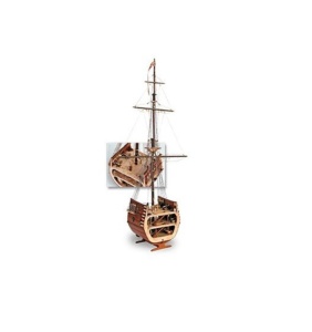Navomodel Secțiune din Galeonul San Francisco, scara 1:50 Kit model de navă din lemn - Artesania Latina - Img 4
