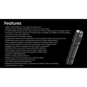 Nitecore MH12 Pro, Lanterna Compacta 3300 Lumeni - Img 22