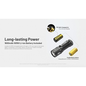Nitecore MT1C Pro, Lanterna EDC Tactica 1000 Lumeni - Img 12