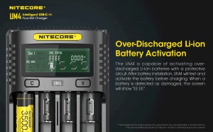 Nitecore UM4 - Incarcator USB Inteligent 4 Sloturi - Img 14