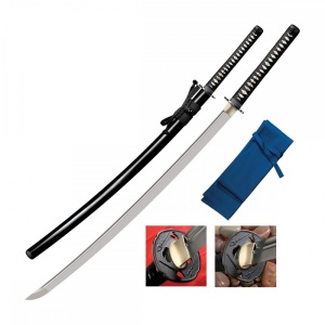 O Katana Cold Steel Warrior Series cu lamă din oțel carbon 1055 – CS-88BOK
